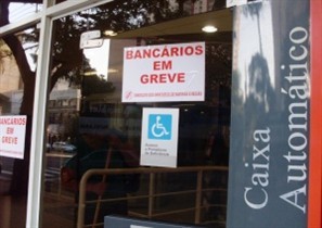 Bancários entram em greve a partir desta terça-feira